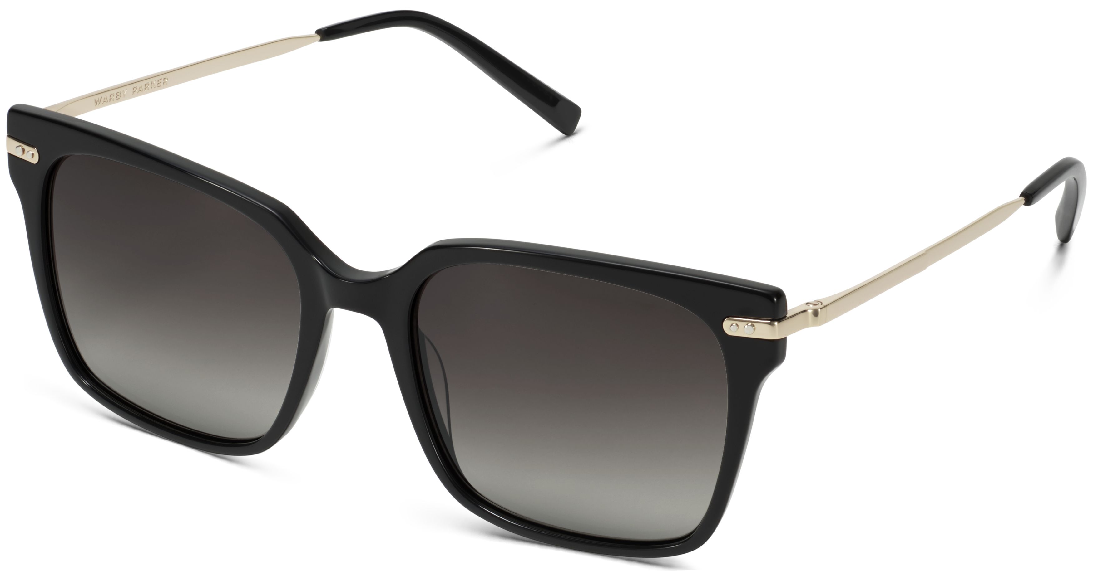 Vela in Jet Black with Polished Gold, image 1