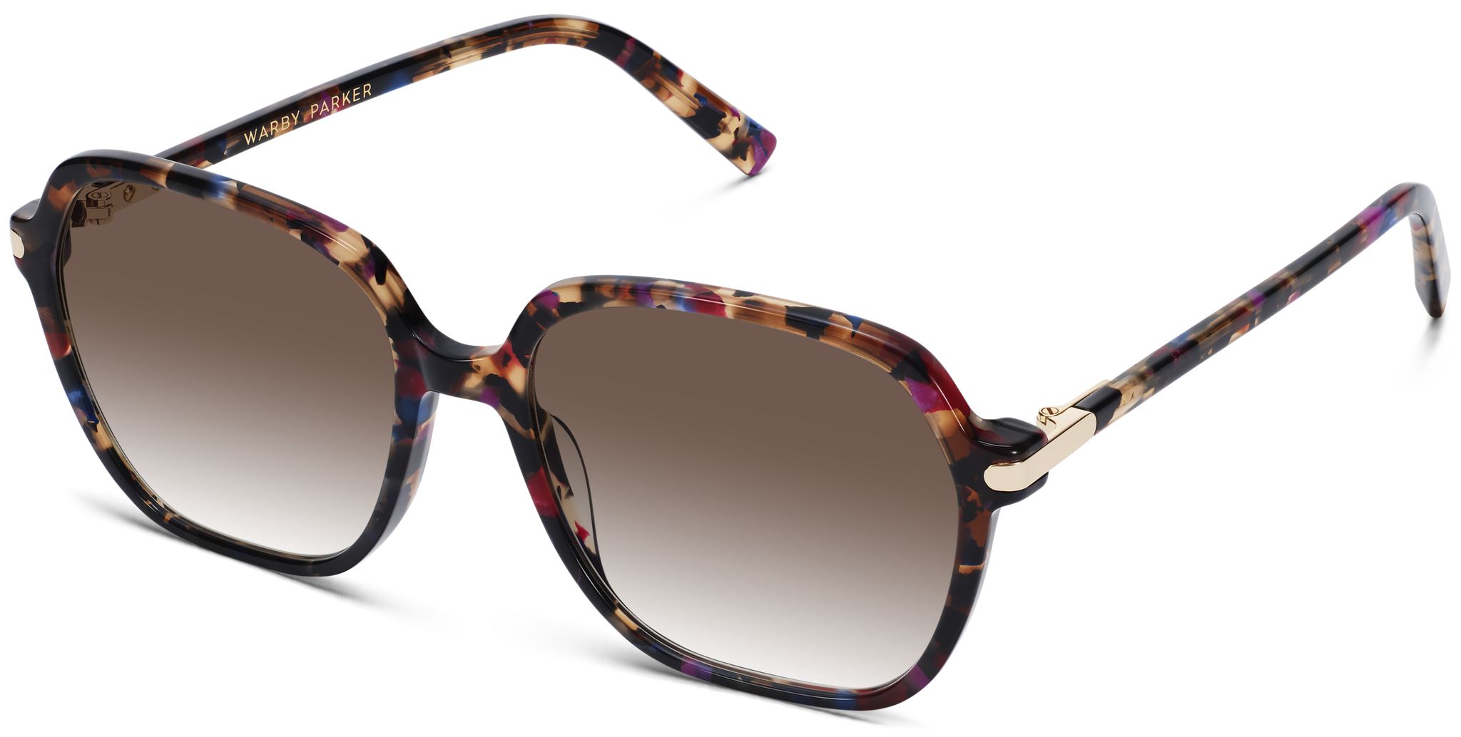 Willetta in Pink Robin Tortoise with Polished Gold, image 1