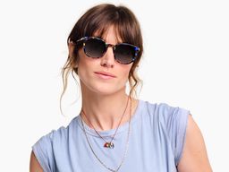 Gillian in Confetti Tortoise with Polished Gold, thumbnail 3