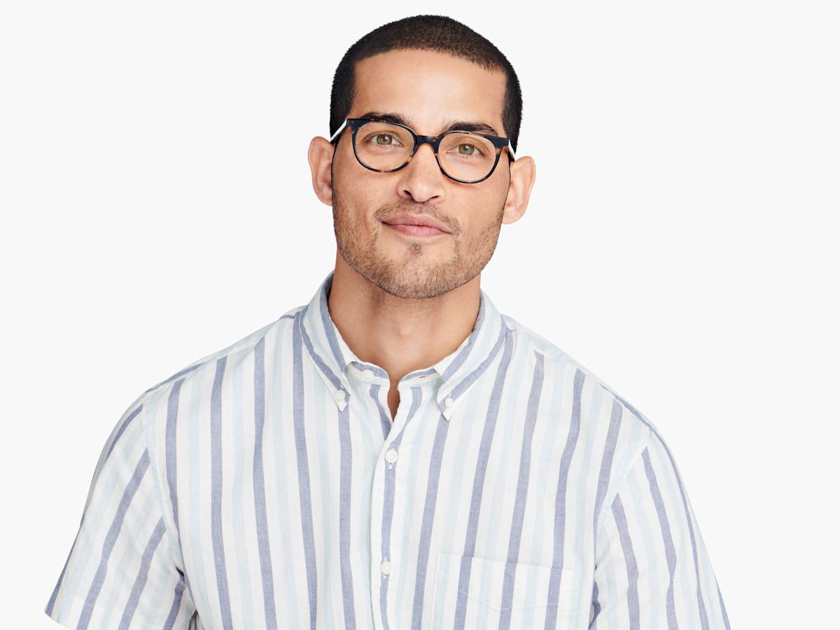 Keene Eyeglasses in Burnt Lemon Tortoise