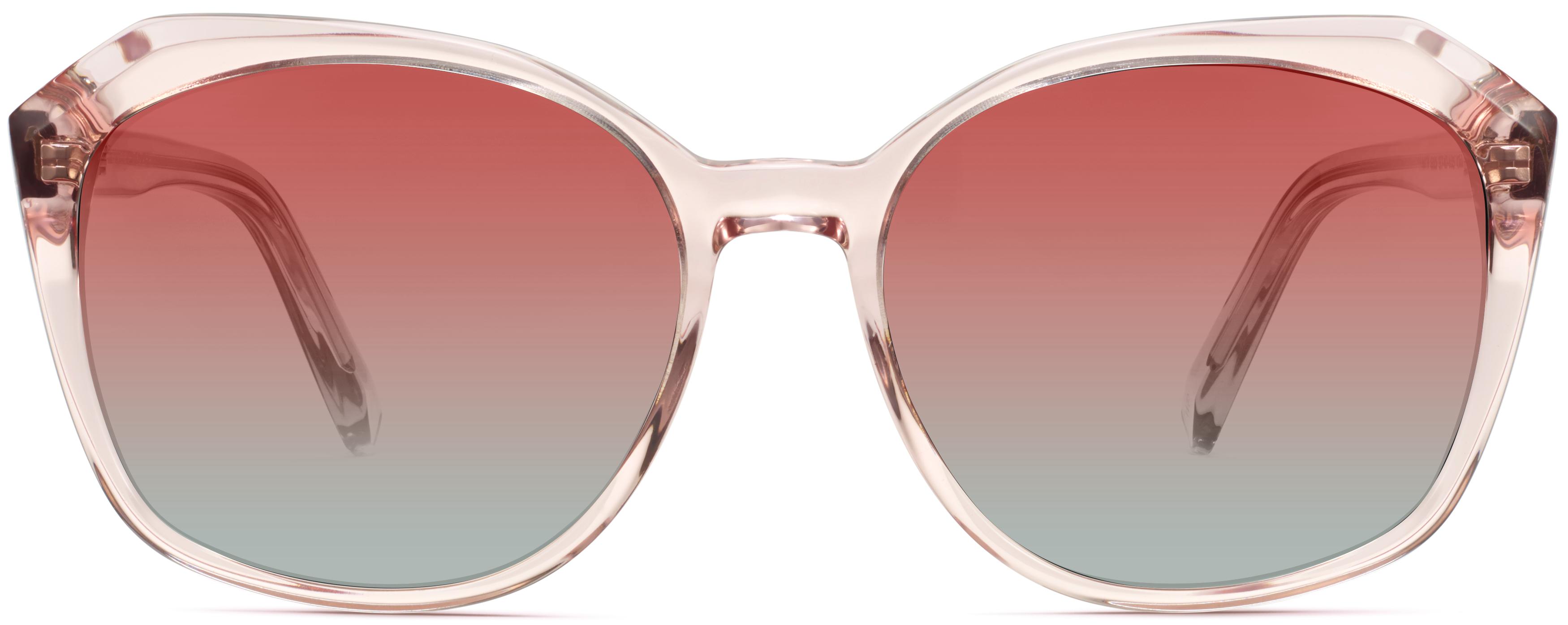 Warby Parker White Sunglasses with Pink Case Warby Parker White Eyeglass Cases & Storage Sunglasses for  main image 4