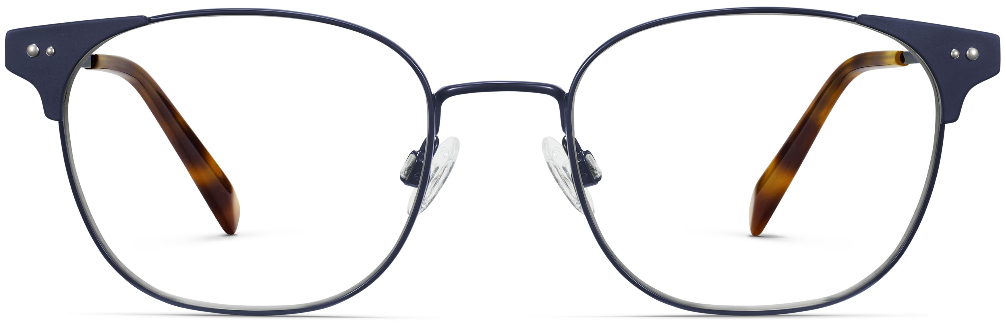 Heyward Brushed Navy, front view
