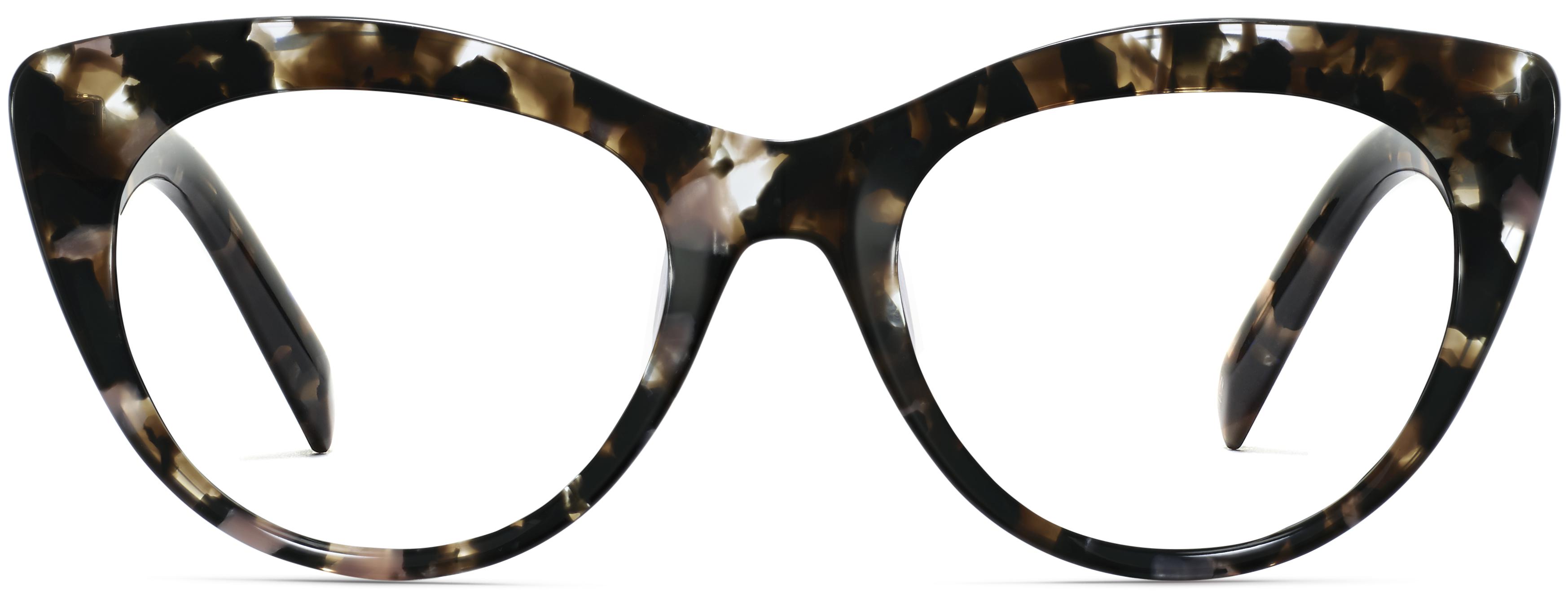 Leta Eyeglasses in Black Currant Tortoise