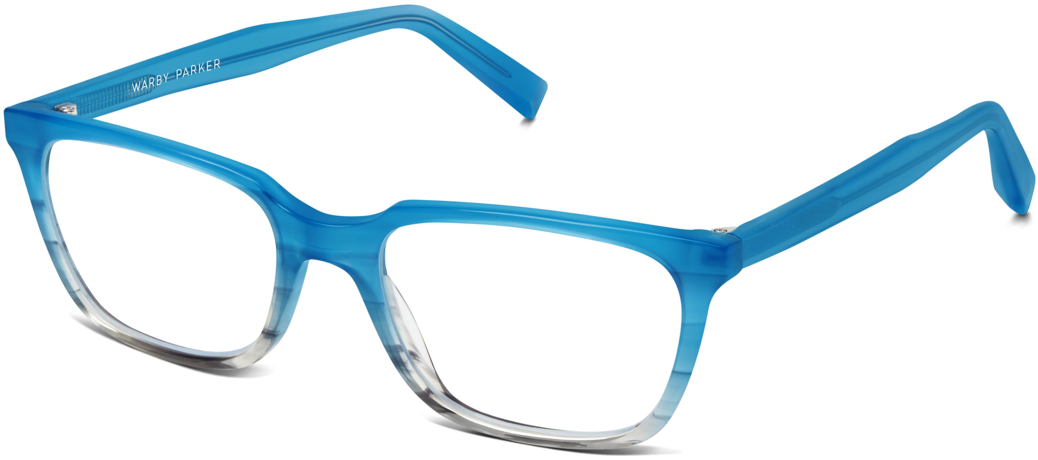 Wilder Eyeglasses in Squall Blue Fade Warby Parker