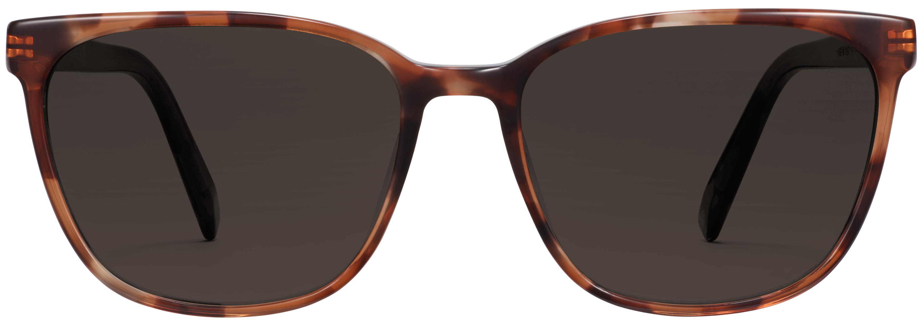 Esme Low Bridge Fit Sunglasses in Sesame Tortoise — Medium | Warby
