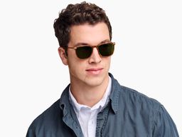 Sutton in Saddle Tortoise with Polished Gold, thumbnail 2