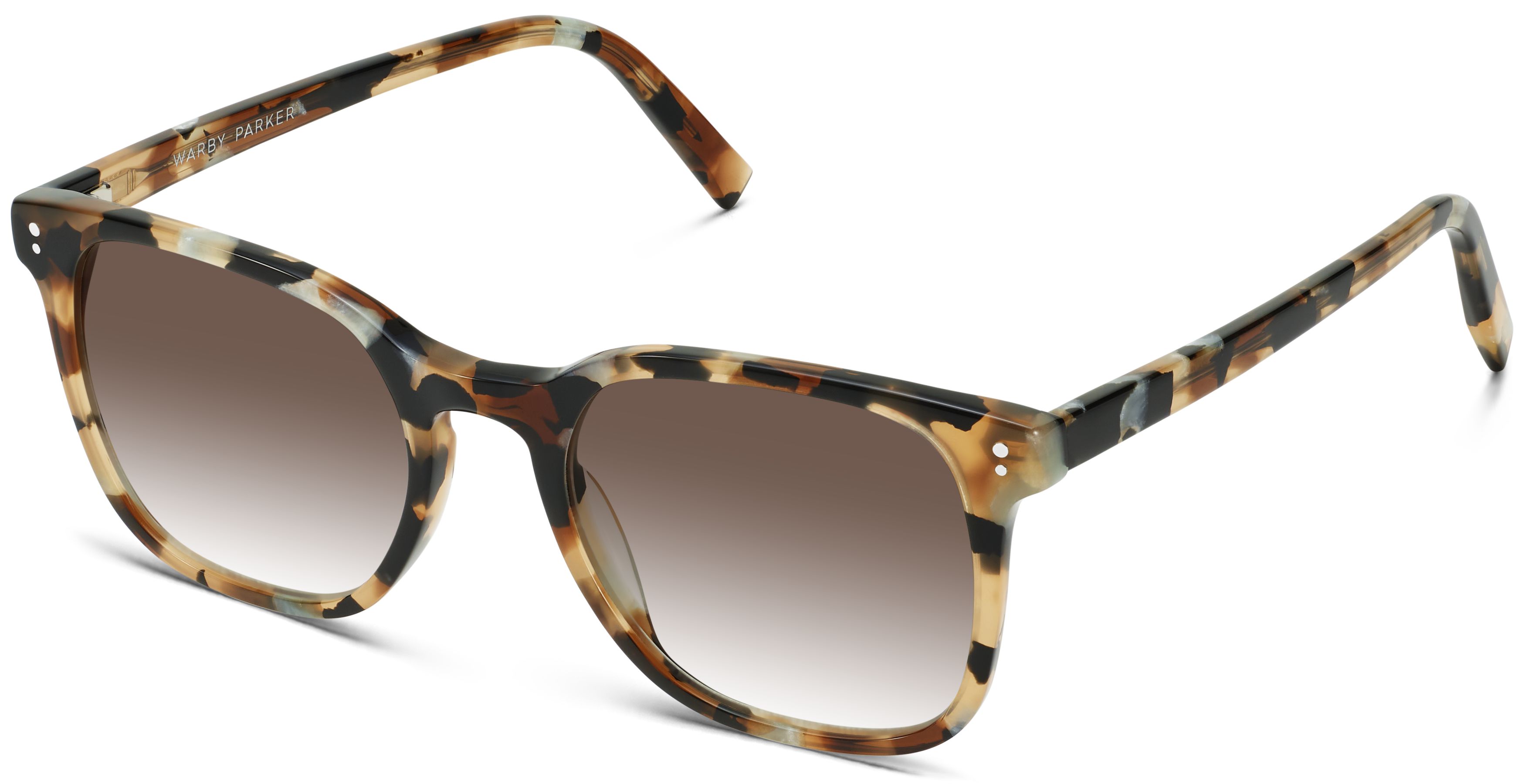 4/30まで　FOXEY NEW YORK Rosie Flare　42 Rosie Sunglasses in Terrazzo Tortoise | Warby Parker