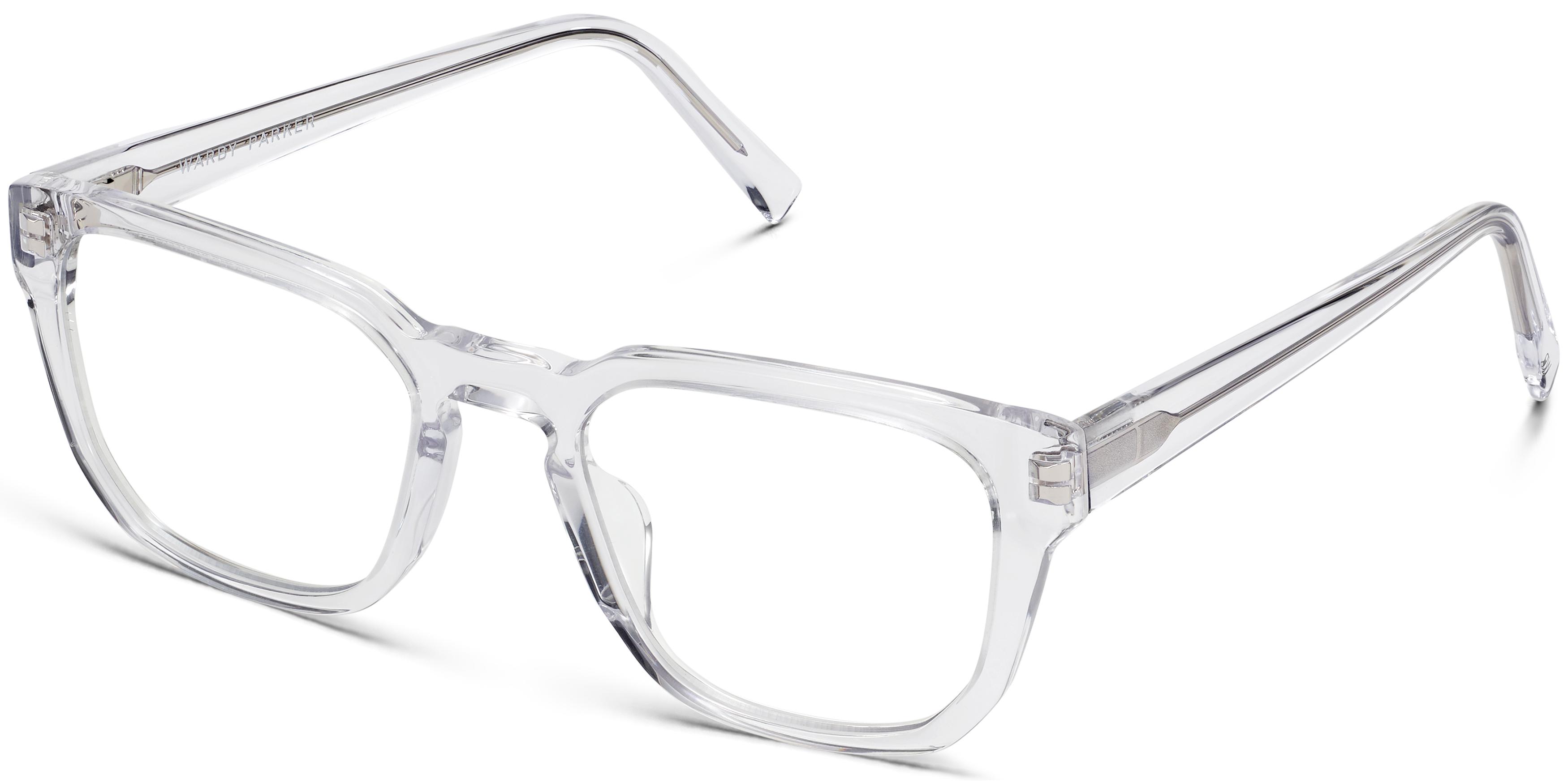 Dominic Eyeglasses in Crystal