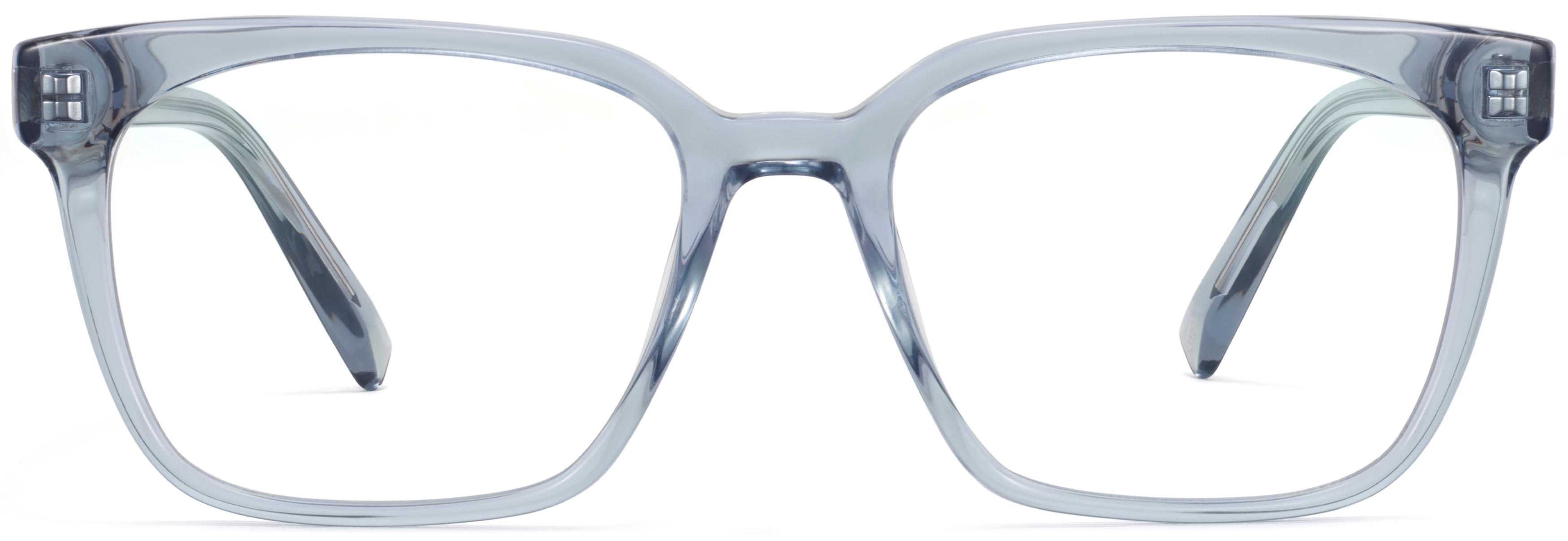 Hughes Eyeglasses in Pacific Crystal