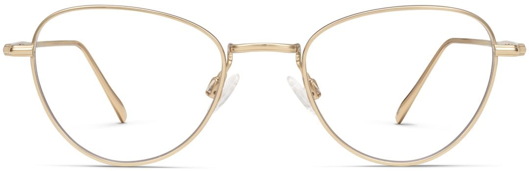 Shirley Eyeglasses in Polished Gold | Warby Parker