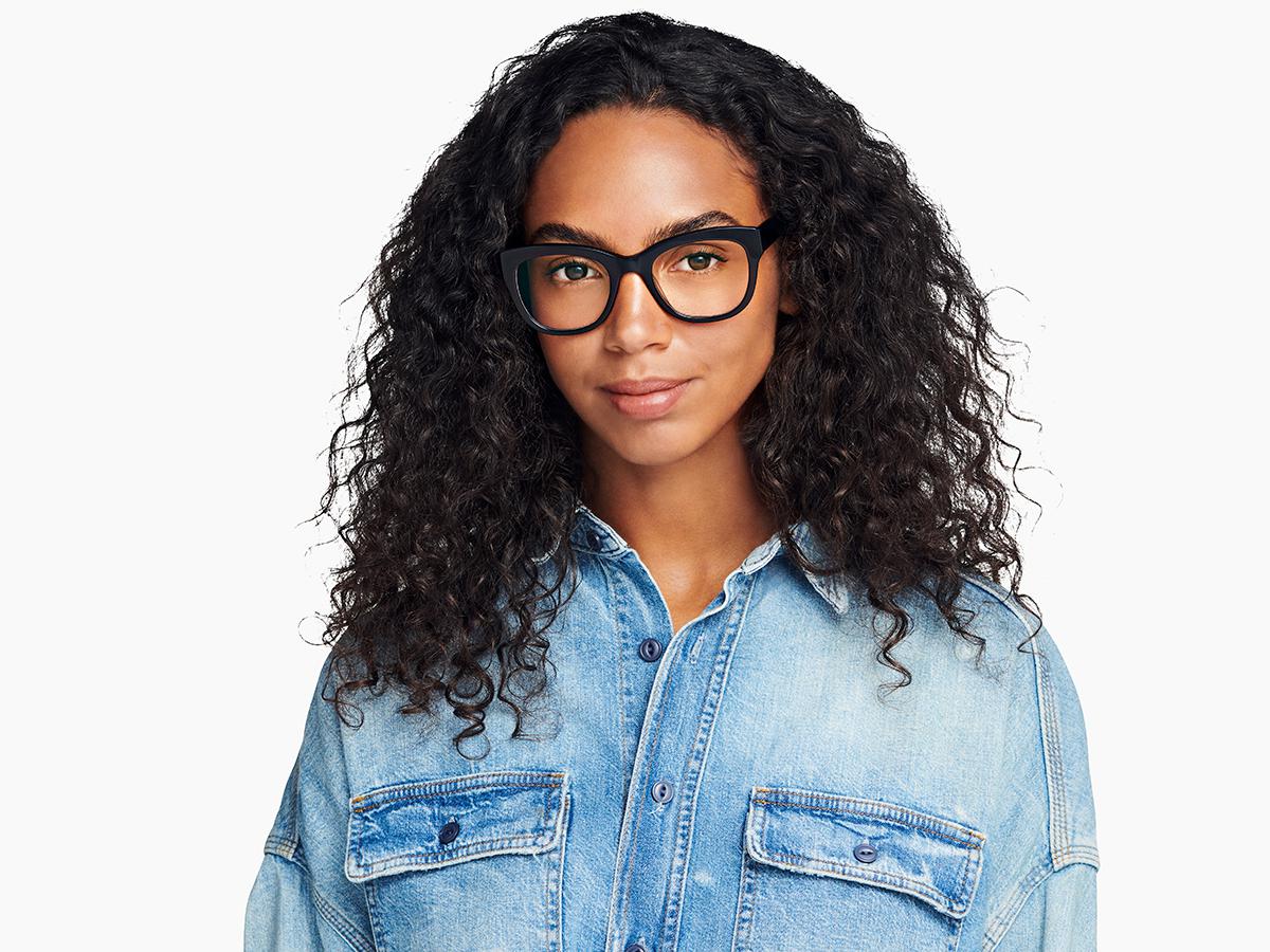 Tatum Eyeglasses In Jet Black Warby Parker 