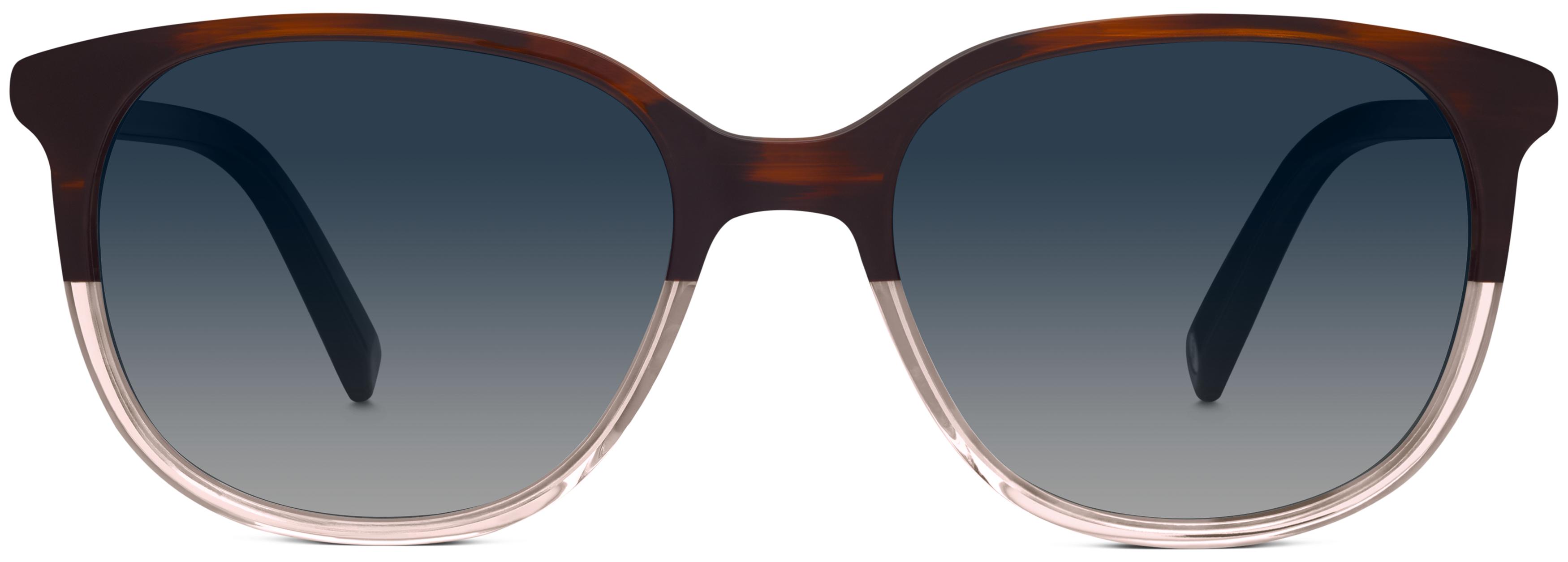 Laurel Sunglasses in Tea Rose Fade — Medium | Warby Parker display picture 1