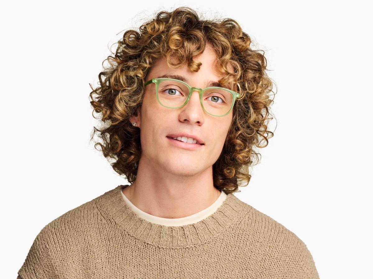 Durand Eyeglasses in Crystal Fern