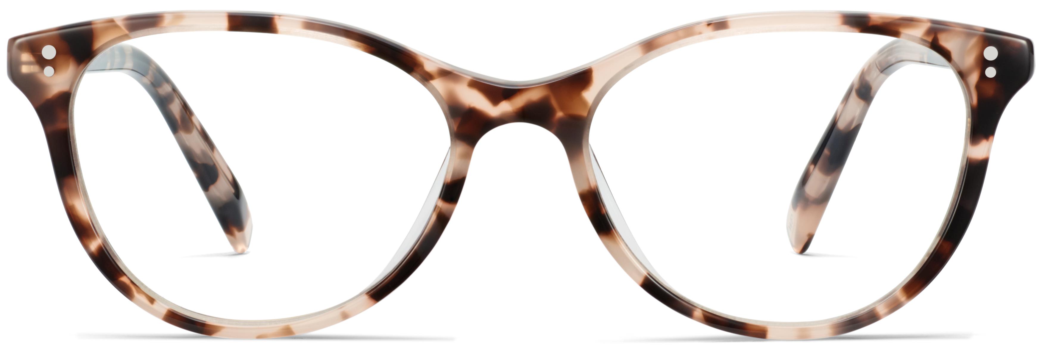 Nadia Eyeglasses in Opal Tortoise