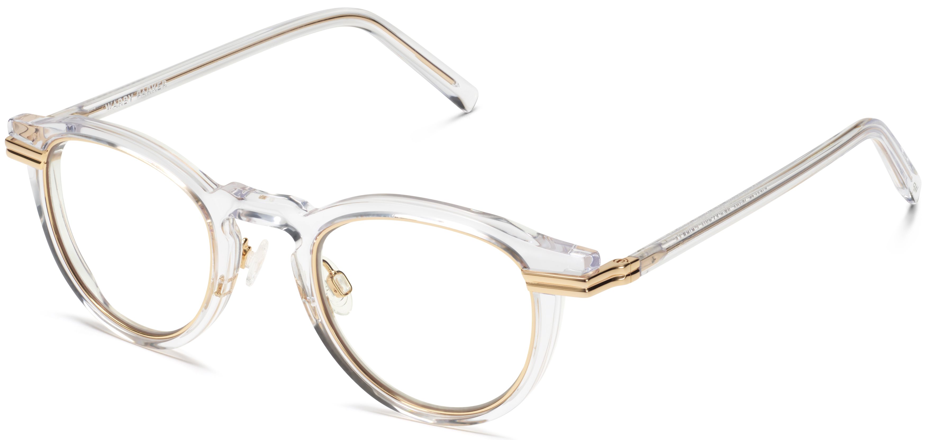 Arti in Crystal with Polished Gold, image 1
