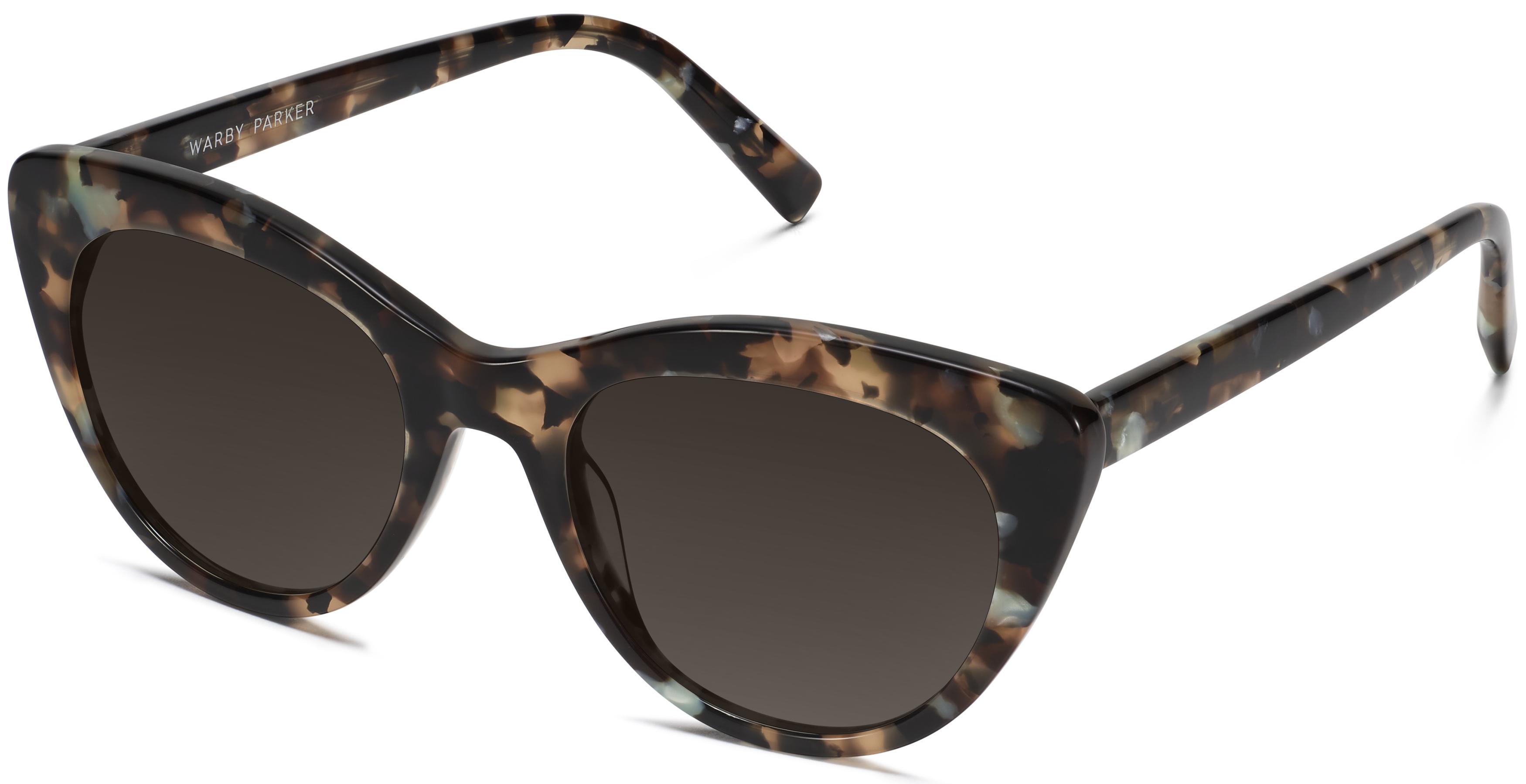 Tilley Sunglasses in Smoky Pearl Tortoise — Wide | Warby Parker display picture 1