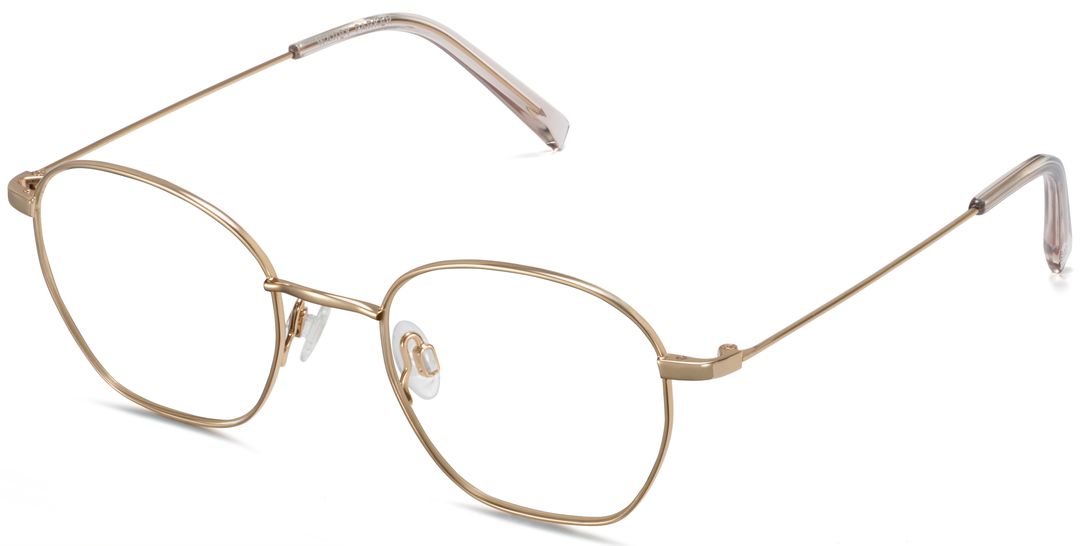 Robbie Eyeglasses in Polished Gold | Warby Parker