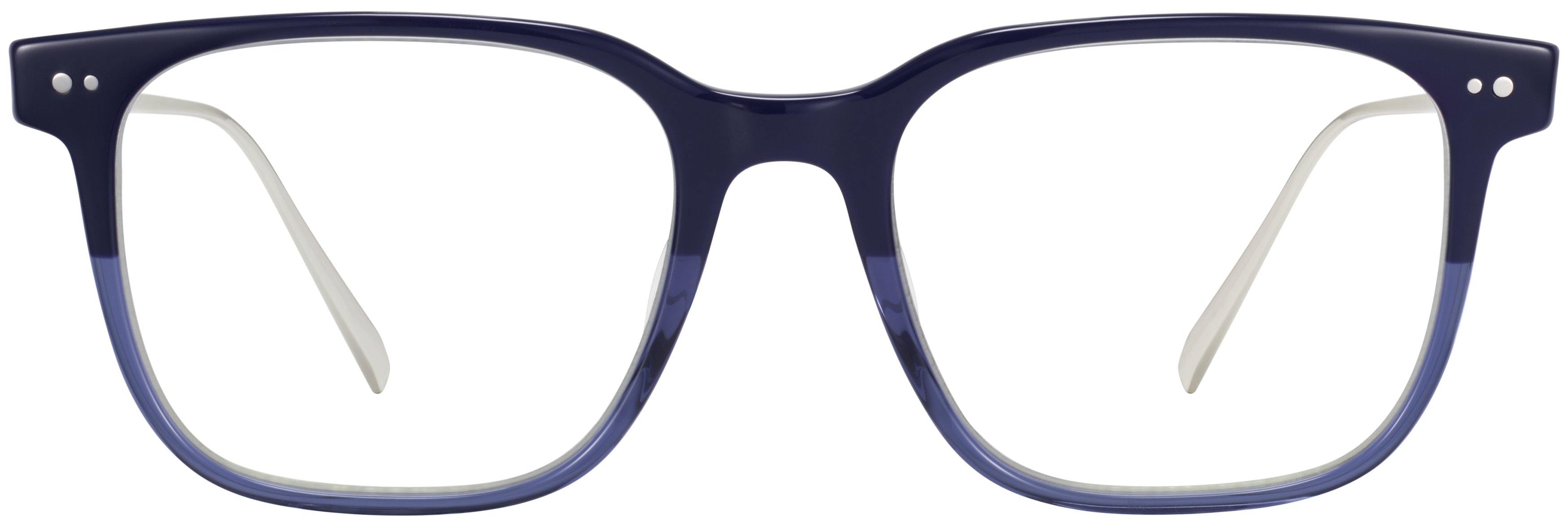 Caleb Midnight Fade with Polished Silver, baseTransparent view
