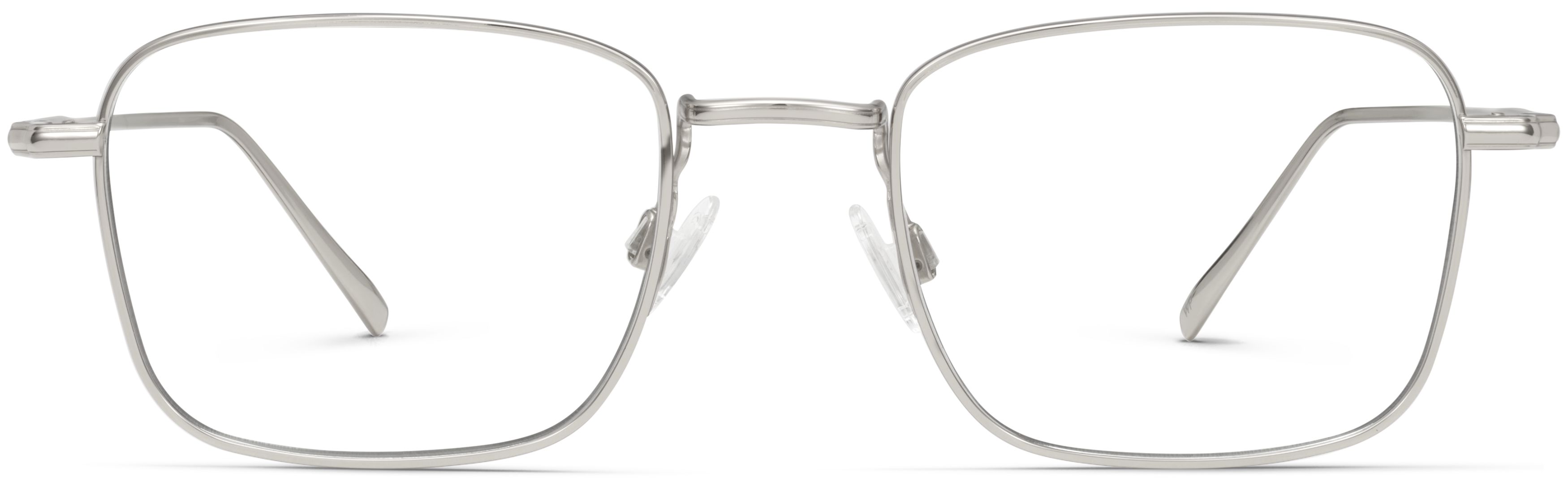 Joaquin Polished Silver, front view