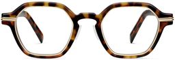Scully in Acorn Tortoise with Polished Gold, thumbnail 4