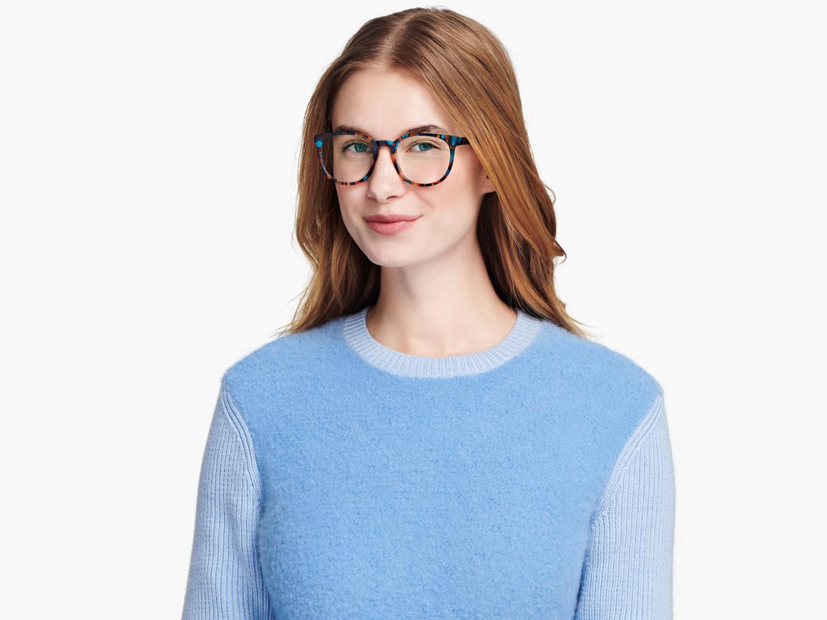 Teal cheap tortoise eyeglasses