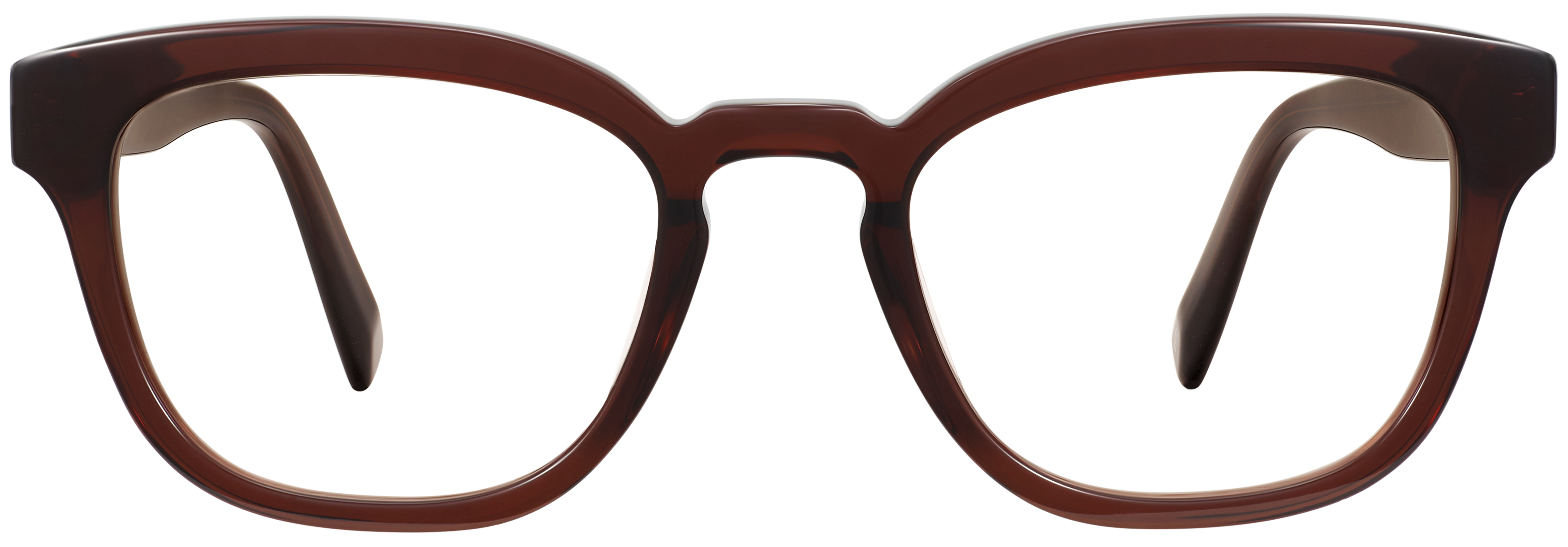 Lucien Umber Crystal, baseTransparent view