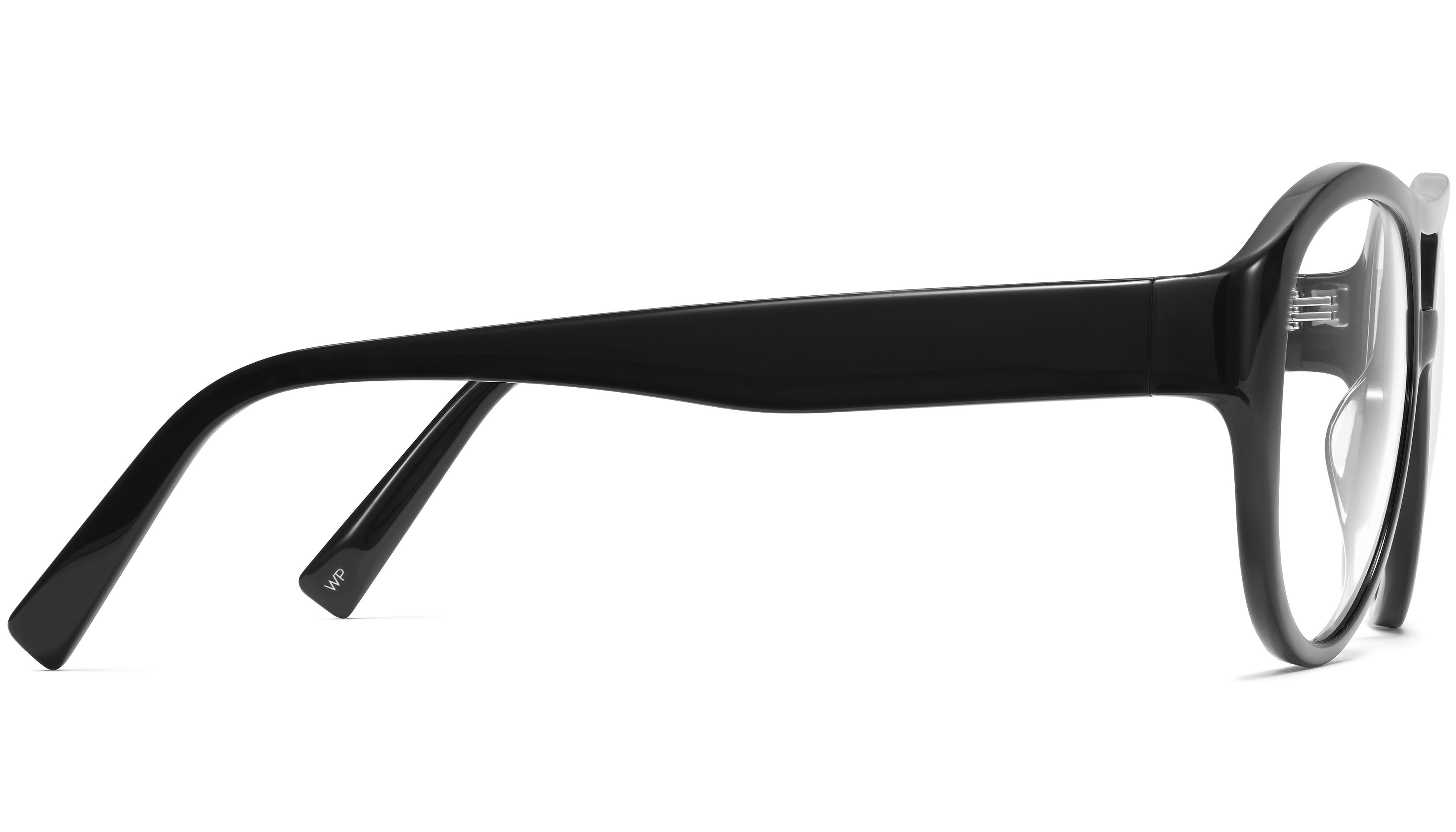Bas Eyeglasses in Jet Black Warby Parker