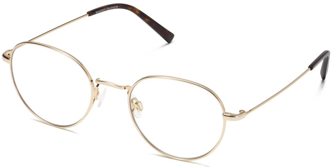 Rafael Eyeglasses in Polished Gold | Warby Parker