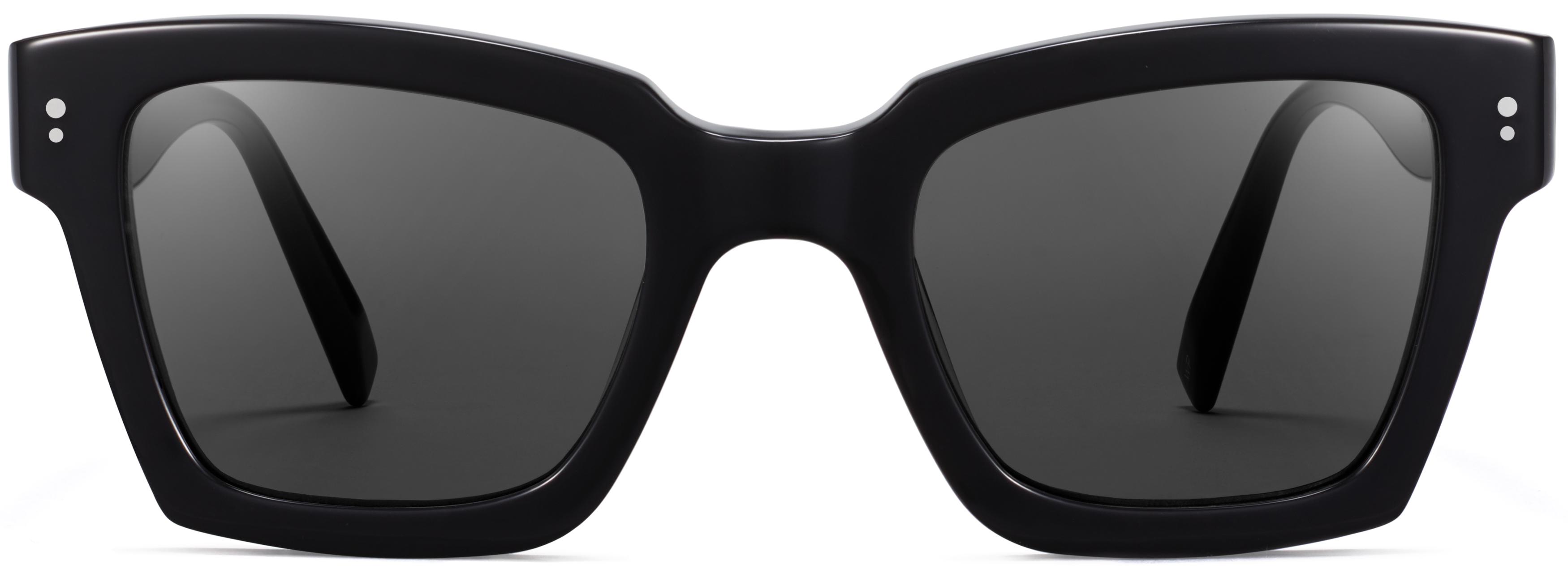 Jet Black Chic Sunglasses