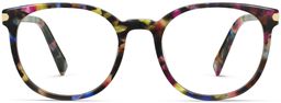 Gillian in Confetti Tortoise with Polished Gold, thumbnail 4