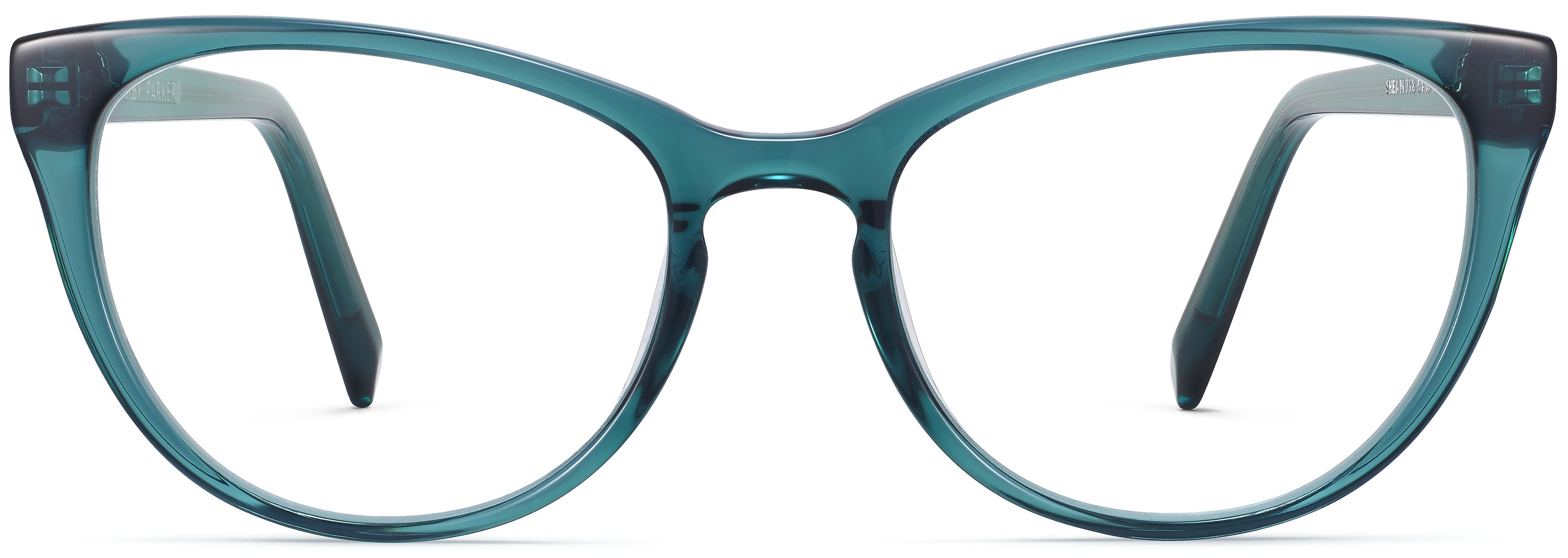 Shea Peacock Green, front view