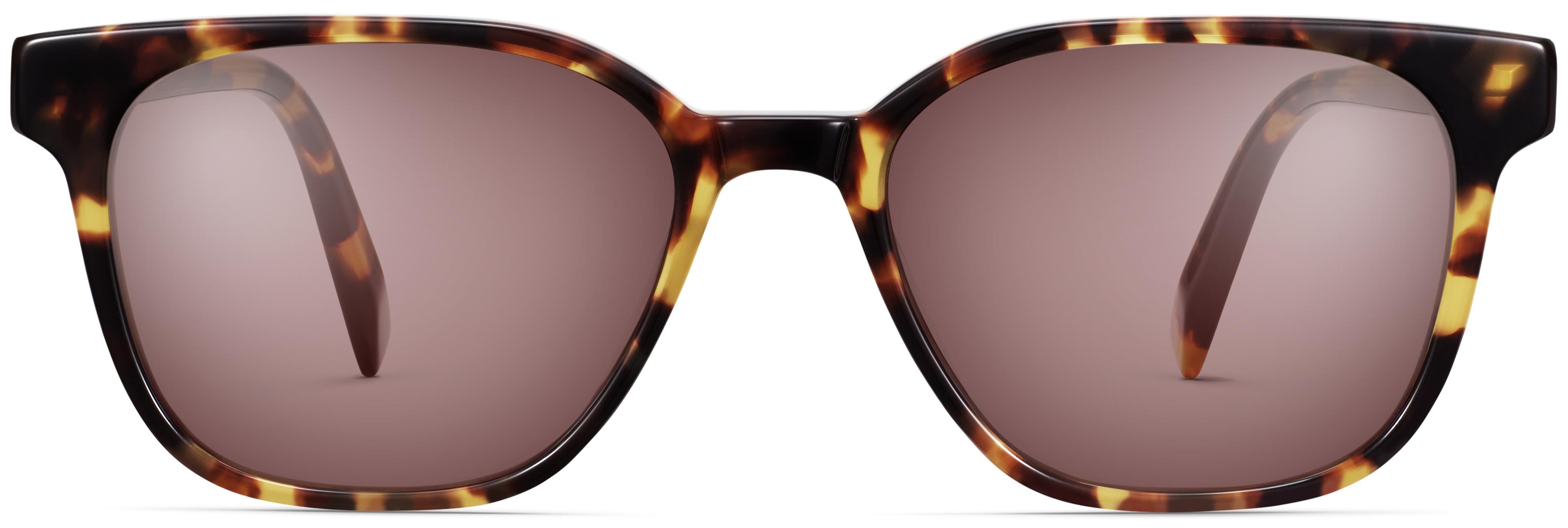 Bronte Sunglasses in Tamarind Tortoise — Medium | Warby Parker display picture 1