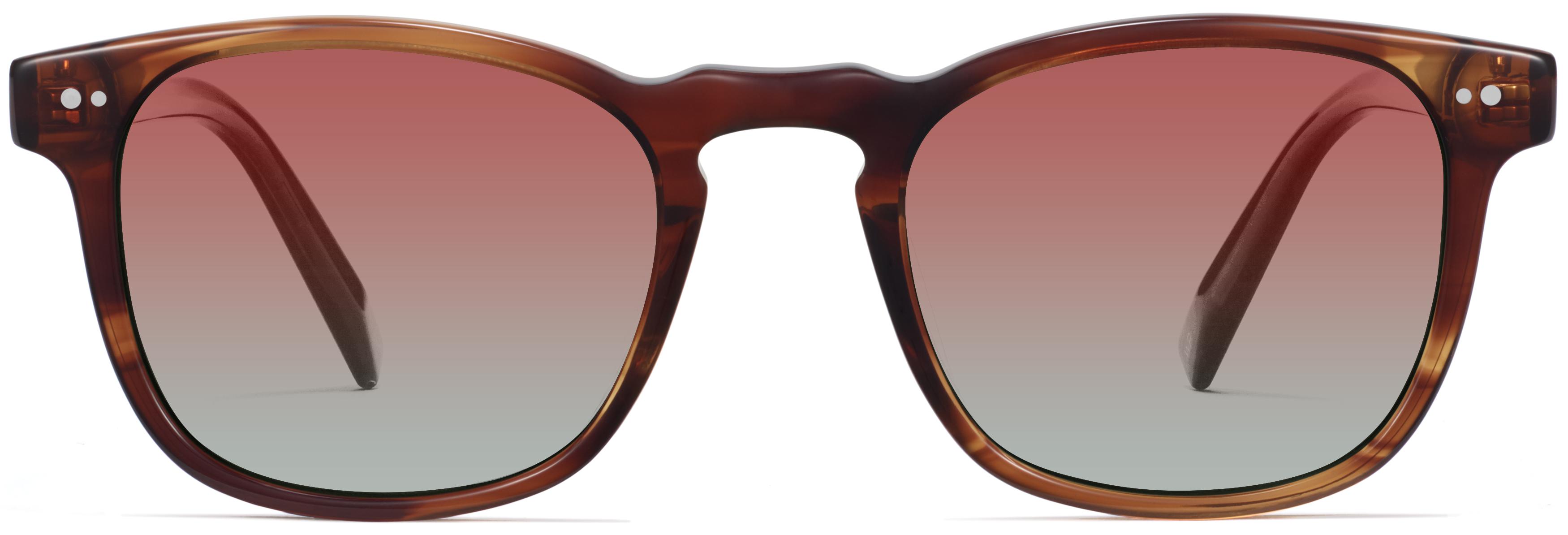 Warby Parker Round Classic Elio Sunglasses Elio Sunglasses in Inlet Crystal | Warby Parker main image 4