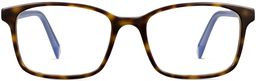 Brady in Ristretto Tortoise with French Blue, thumbnail 4