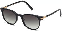 Durand in Jet Black with Polished Gold, thumbnail 1
