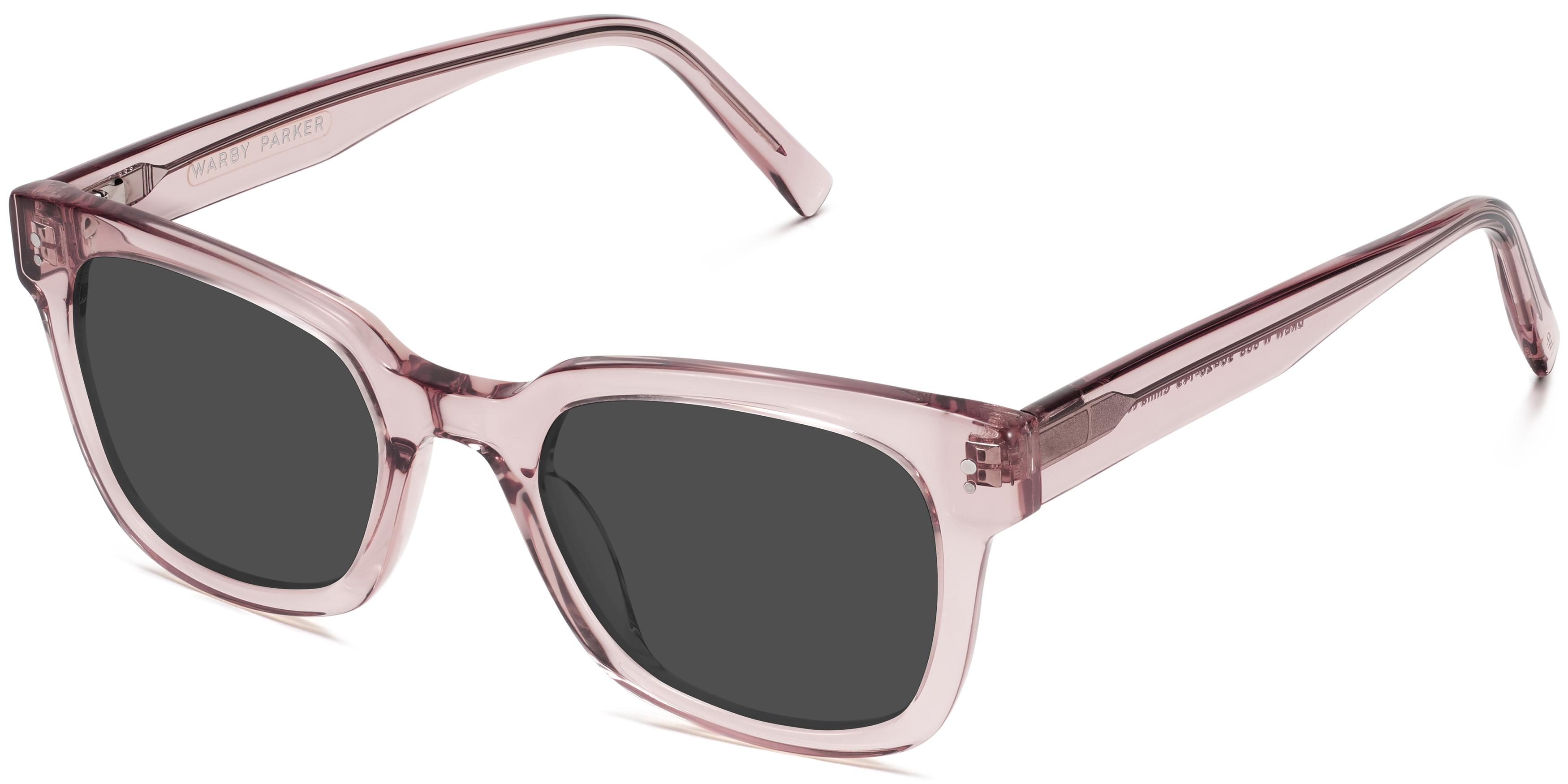 WARBY PARKER クリアピンク サングラス Nancy Sunglasses in Rose Crystal