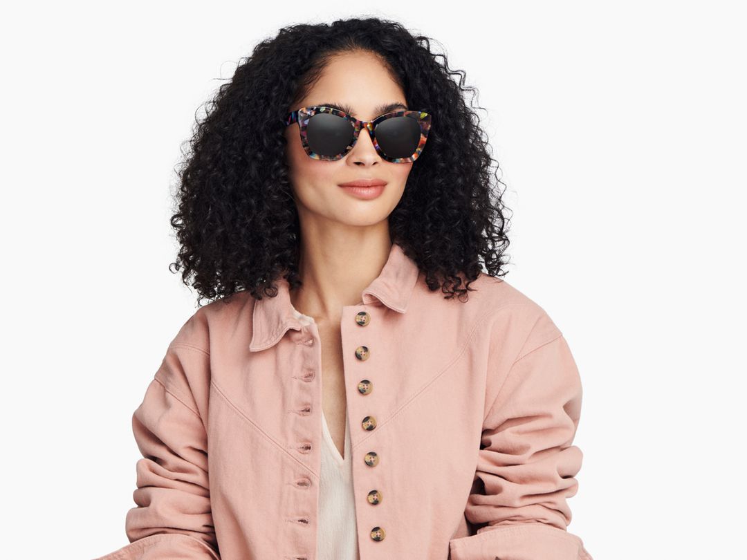 Augusta Sunglasses in Confetti Tortoise Warby Parker