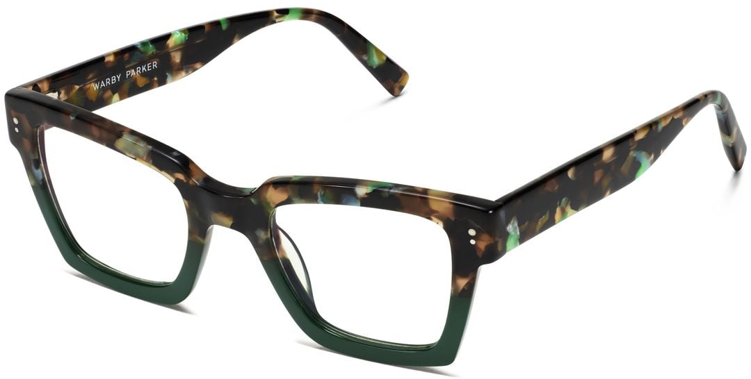 Sonia Eyeglasses in Aventurine Tortoise Fade | Warby Parker