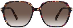 Willetta in Pink Robin Tortoise with Polished Gold, thumbnail 4