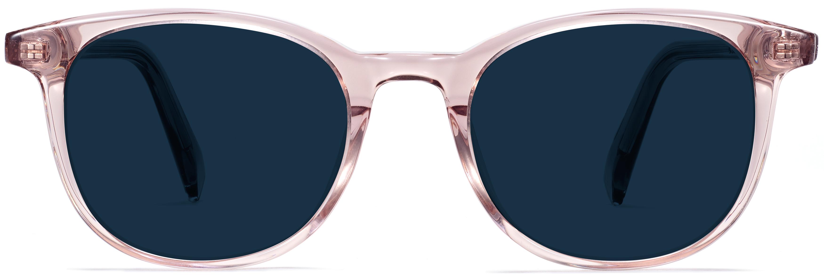 Durand Low Bridge Fit Sunglasses in Rose Water — Wide  display picture 1