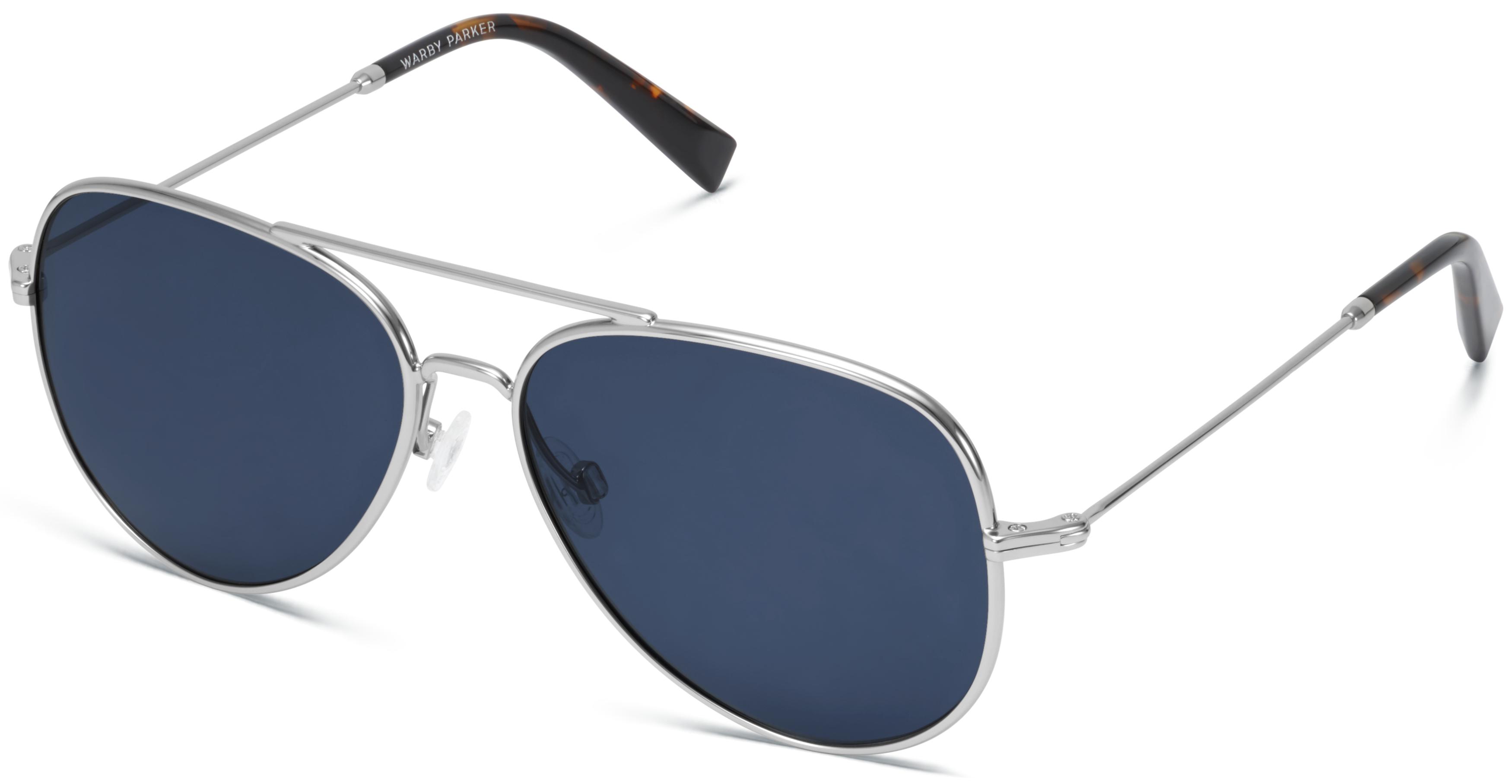 Raider Sunglasses in Polished Silver