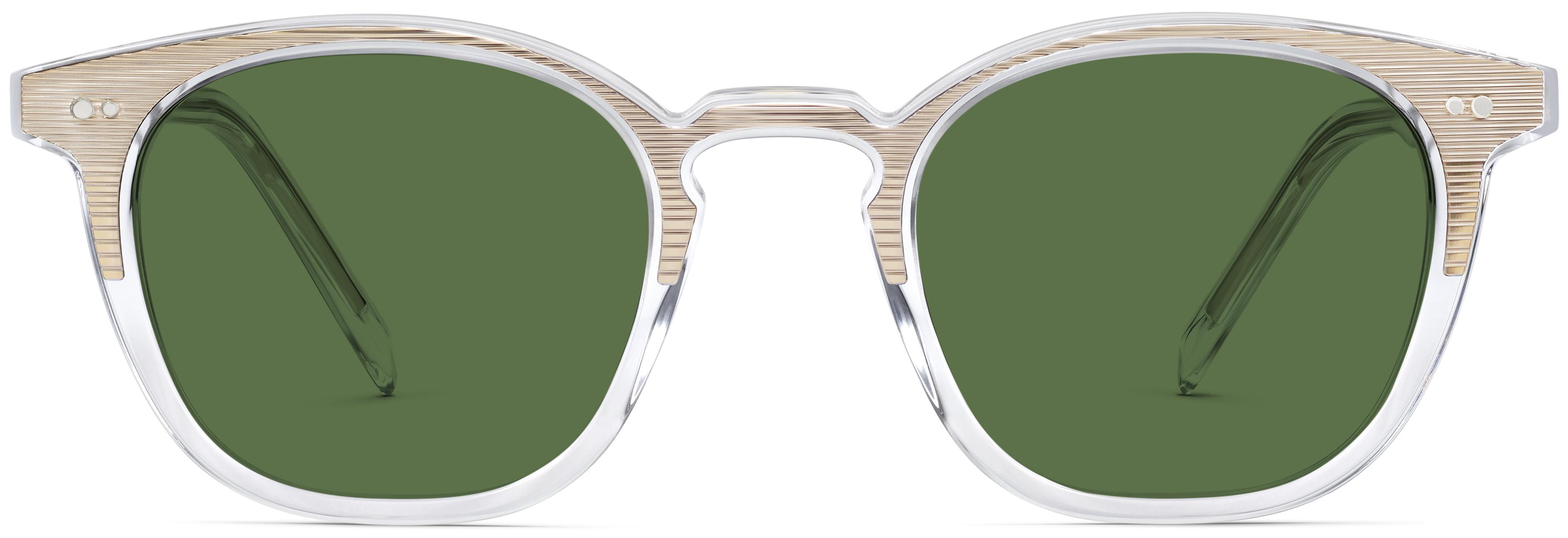 【Crystal♡さま専用】 60×60 鏡　フランスプリマベラ Fremont Eyeglasses in Crystal with Riesling — Medium | Warby Parker