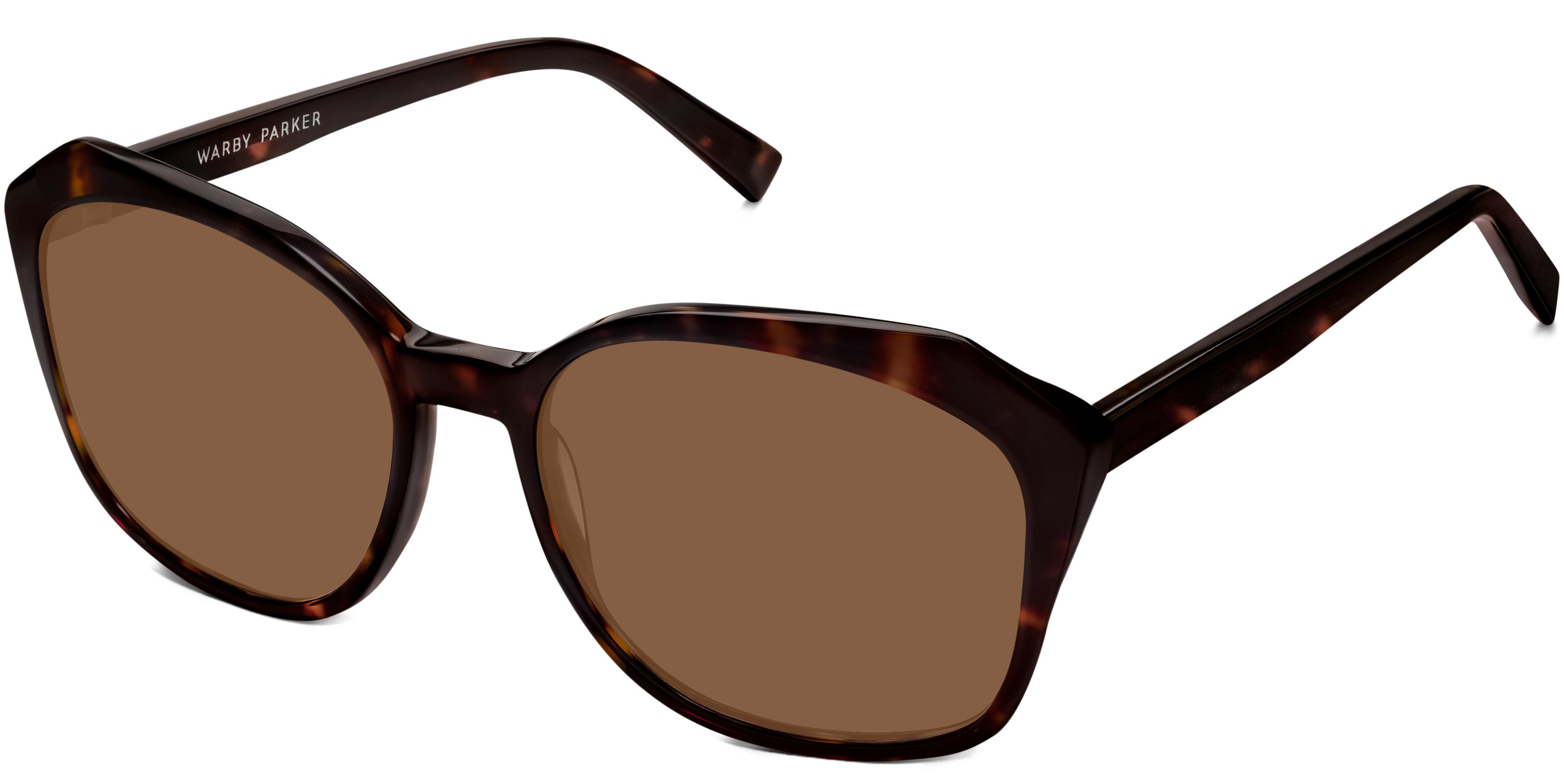 Nancy Sunglasses in Cognac Tortoise — Medium | Warby Parker display picture 1