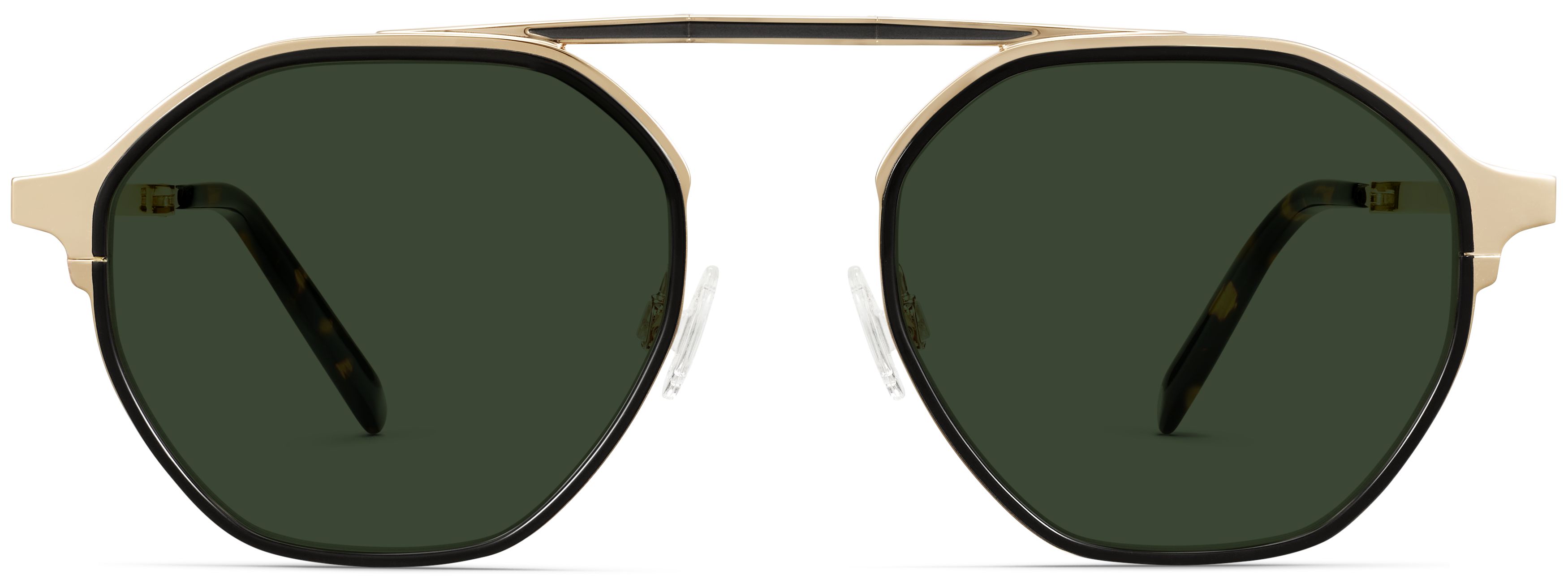Weller Jet Black with Polished Gold, front view