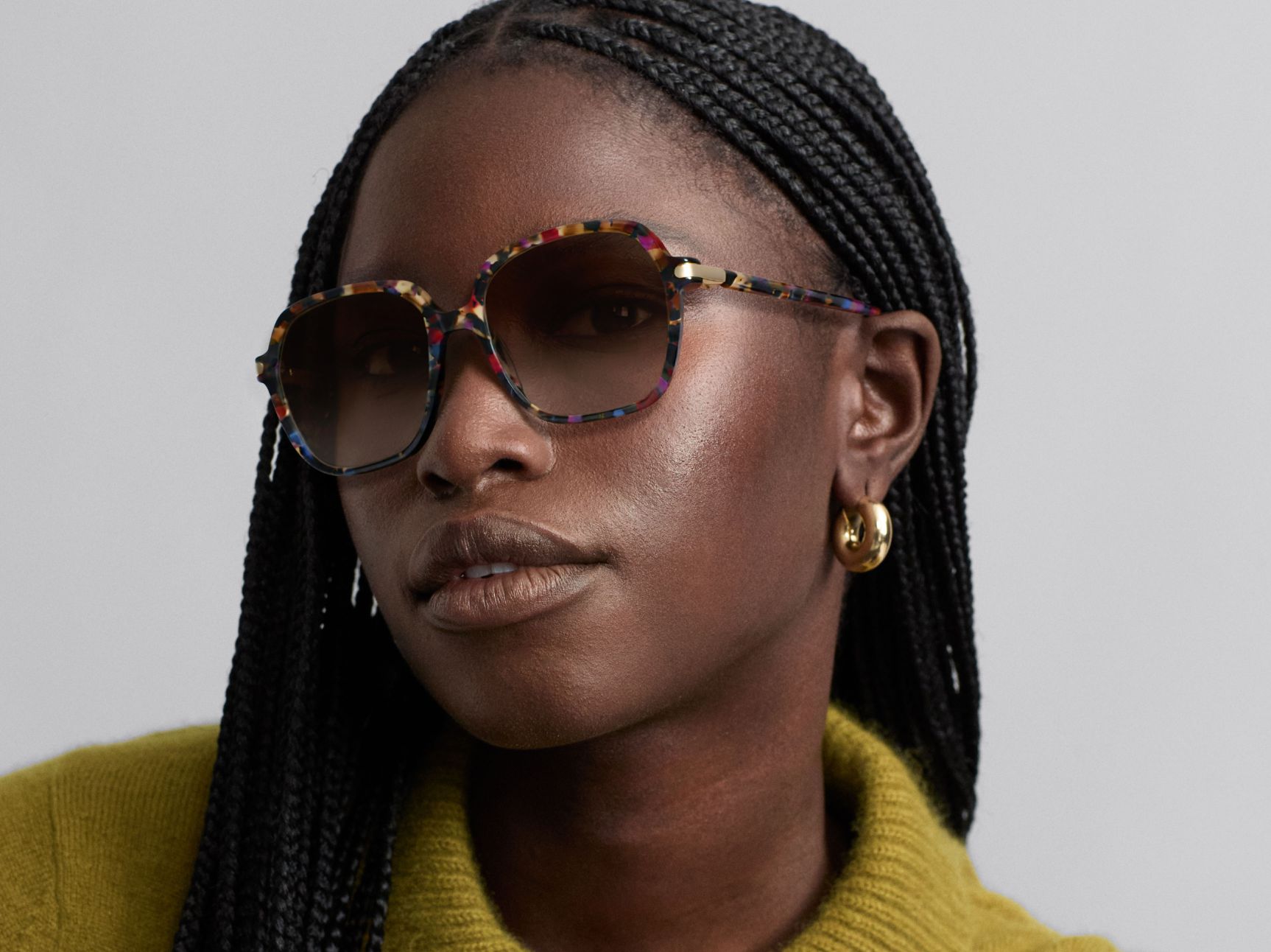 Willetta in Pink Robin Tortoise with Polished Gold, image 2