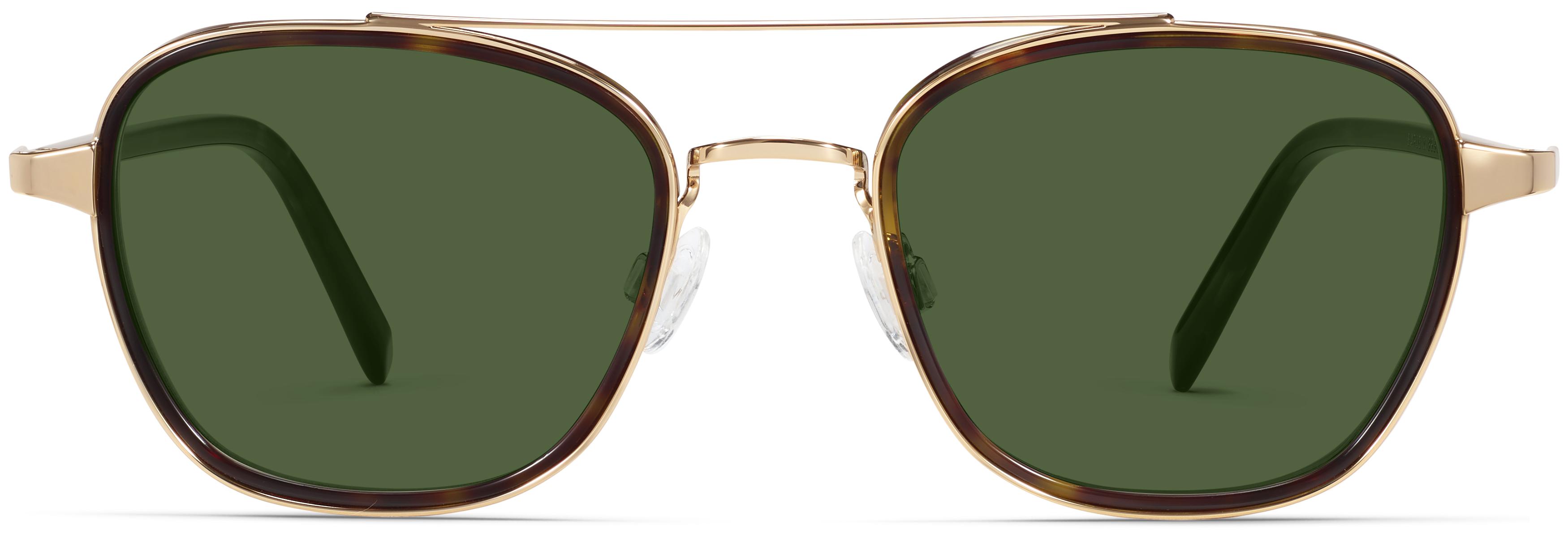 Earle Cognac Tortoise with Polished Gold