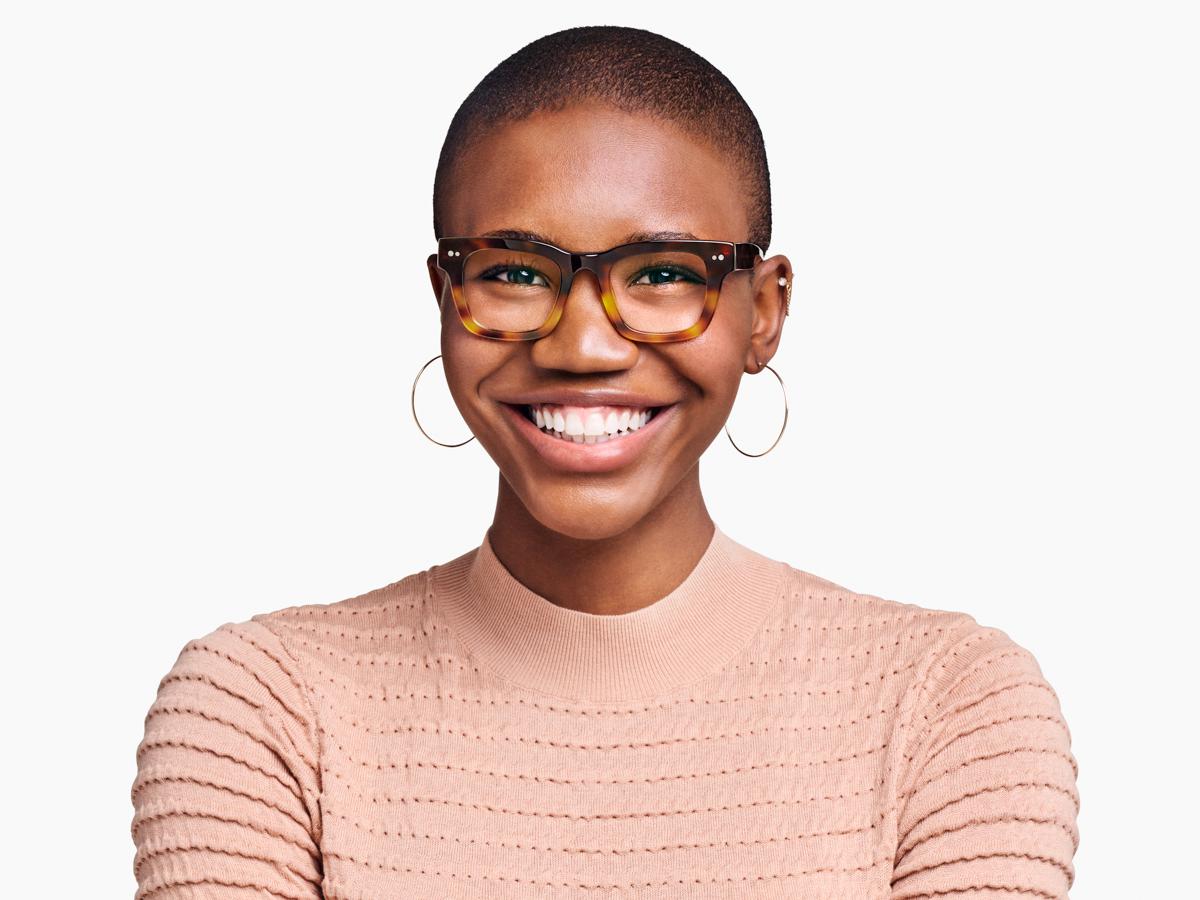 Warby parker best sale tortoise eyeglasses