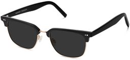 Baird in Jet Black with Polished Gold, thumbnail 1