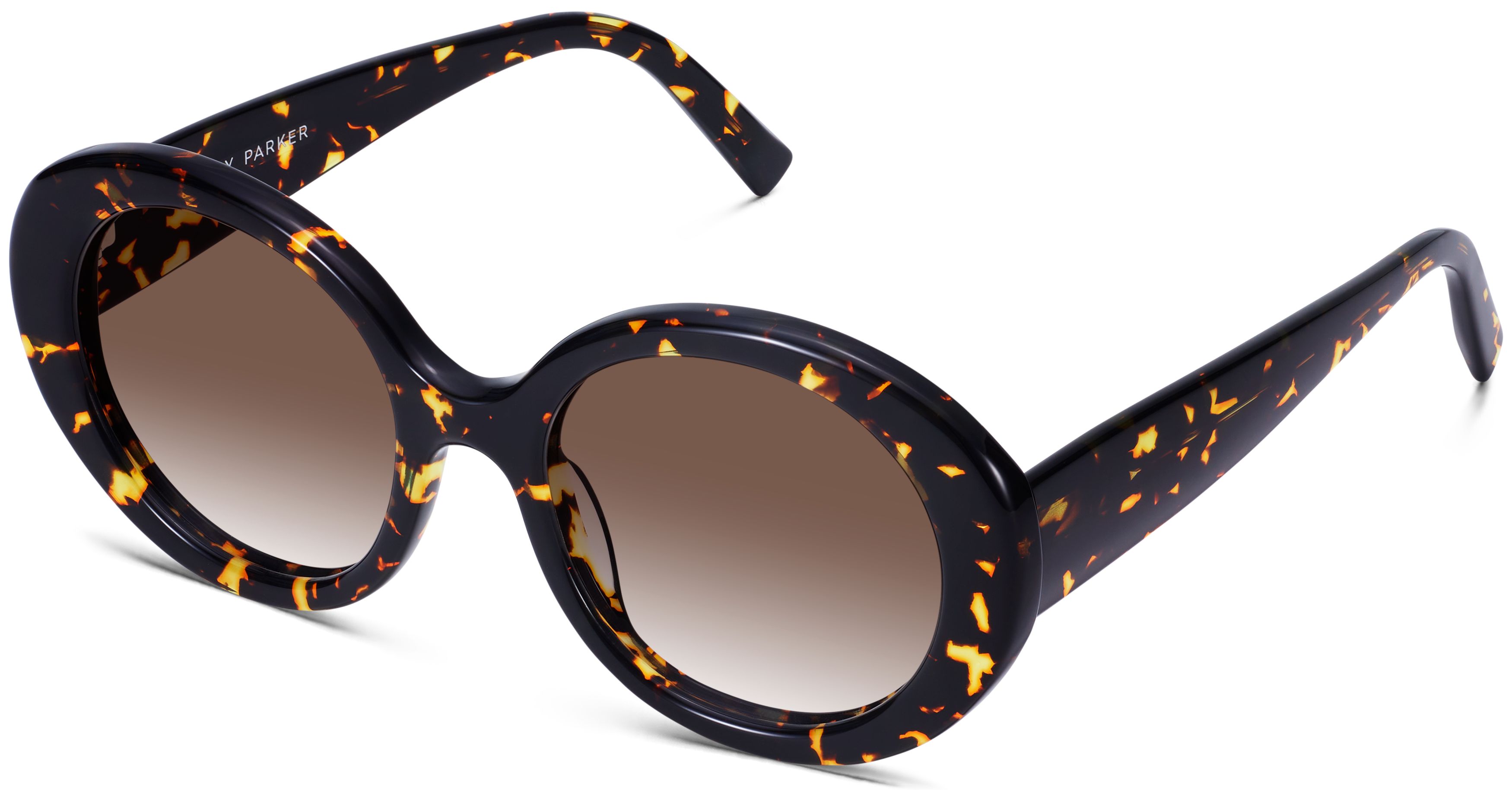 Warby Parker Tortoise Sunglasses with Dark Lenses Rhea Sunglasses in Truffle Tortoise | Warby Parker main image 2