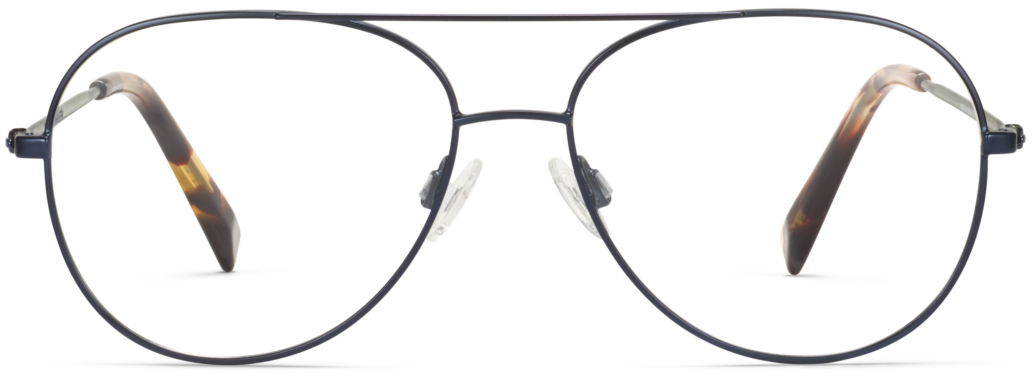 York Brushed Navy, front view